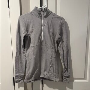 Lulu Lemon Gray Quarter-Zip